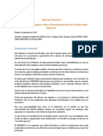 Informe Reunion Comision Investigadora Diputados