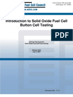 Introduction To Solid Oxide Fuel Cell Button Cell Testing