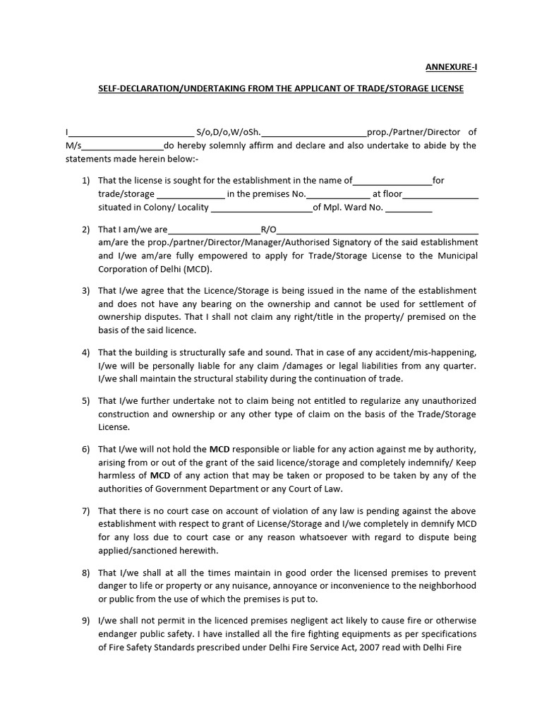 Brochure Annexures | PDF