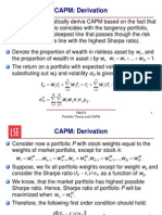 Lecture 4 - CAPM Proof