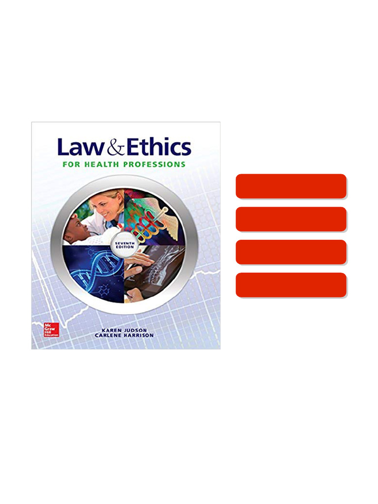 Access Law Ethics for Health Professions 7th Edition immediately online ...