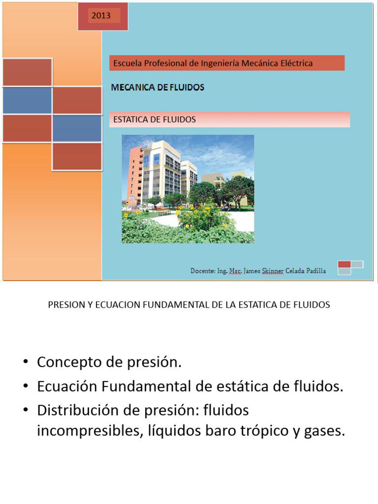 Estatica de Fluidos | PDF