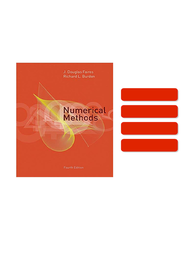 Numerical Methods, 4th Edition by J. Douglas Faires available any ...