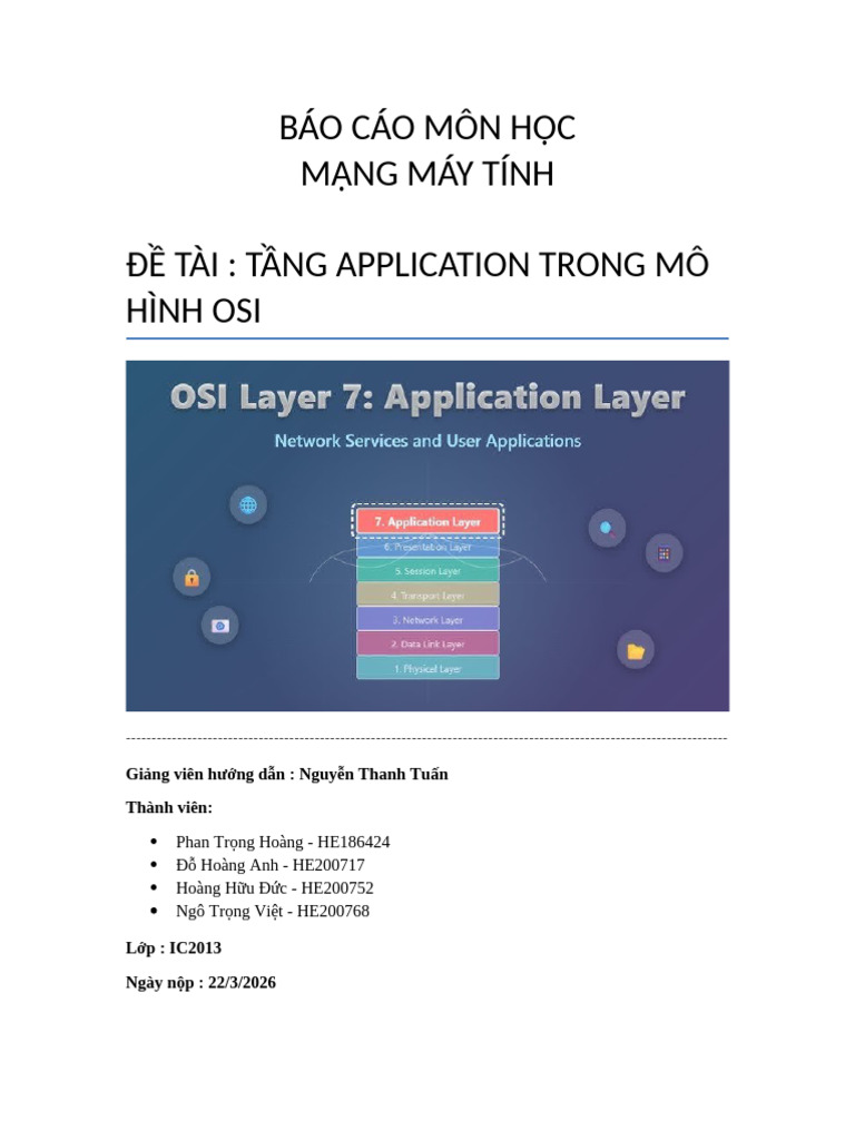 Application Layer Fullapplication Layer Full | PDF