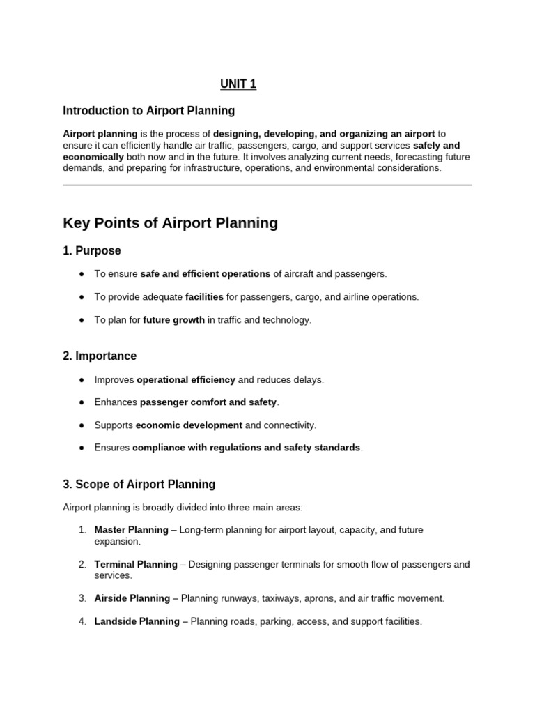 Unit 1 - Airport Functions of Airlines | PDF | Airport | Airlines