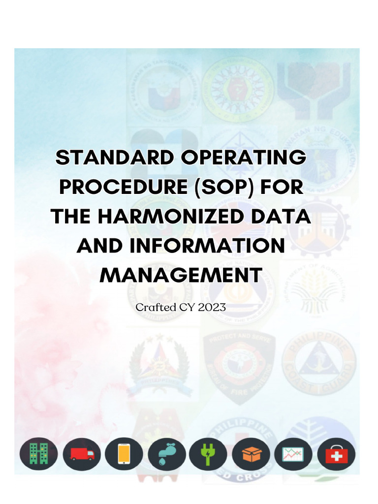 2 - Standard Operating Procedure (SOP) For The Harmonized Data and ...