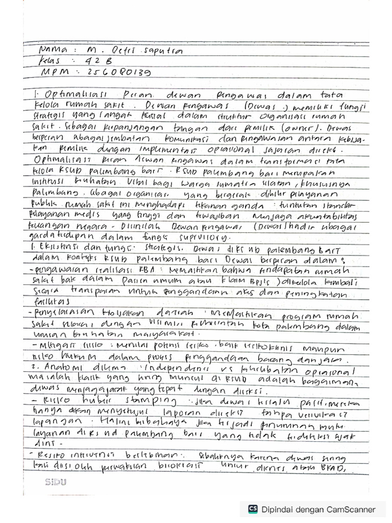 m Defri Saputra 256080139 | PDF