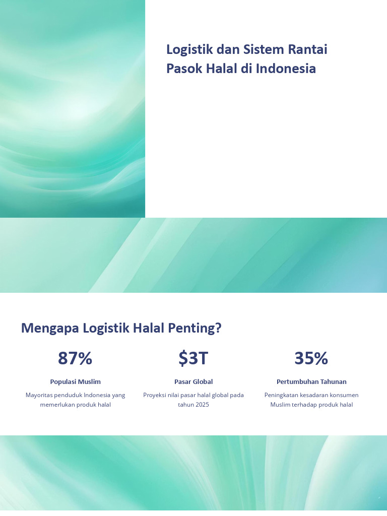 SCM Halal Indonesia | PDF