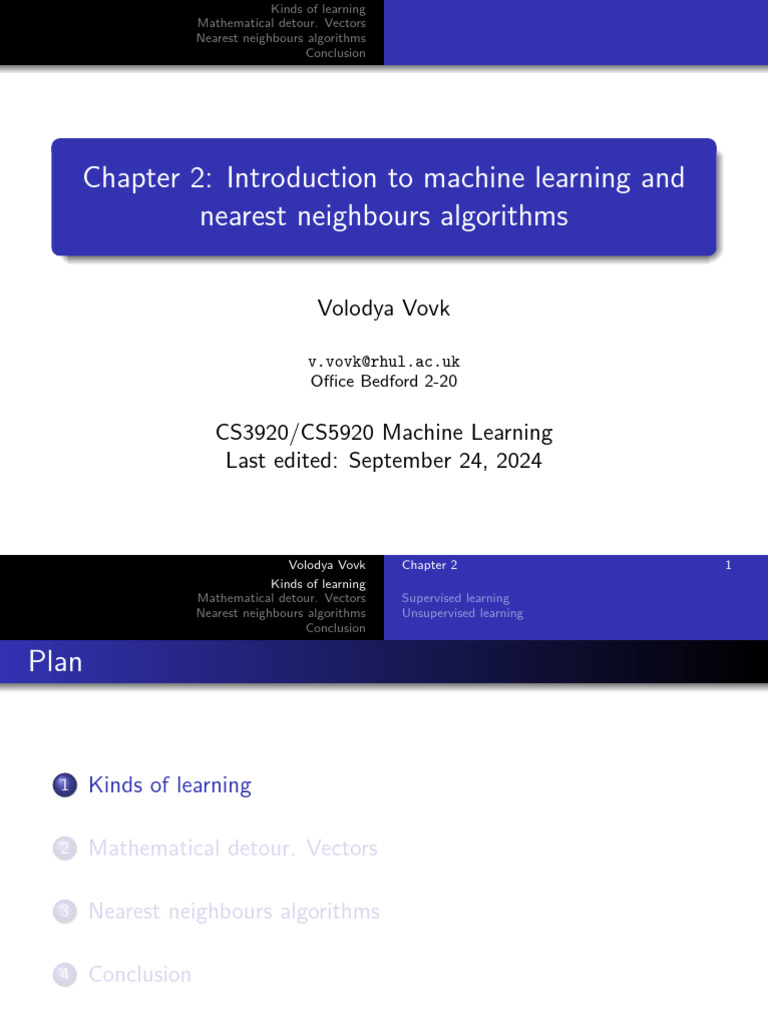 02_1 | PDF | Inductive Reasoning | Machine Learning
