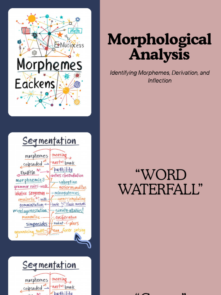 Fajardoza Morphological Analysis | PDF | Word | Morphology (Linguistics)