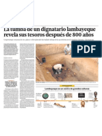 Arqueologia Tumba y Tesoros en Lambayeque