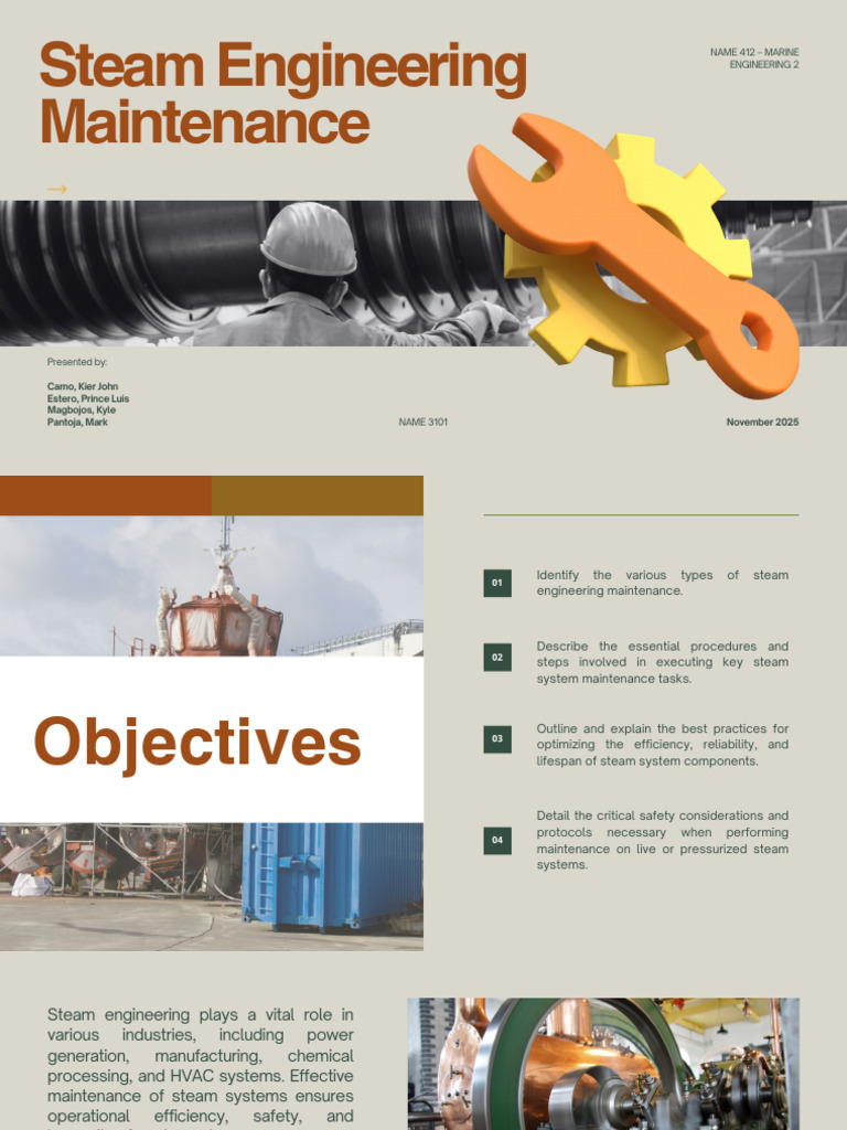 Steam Engineering Maintenance | PDF | Safety | Mechanical Engineering