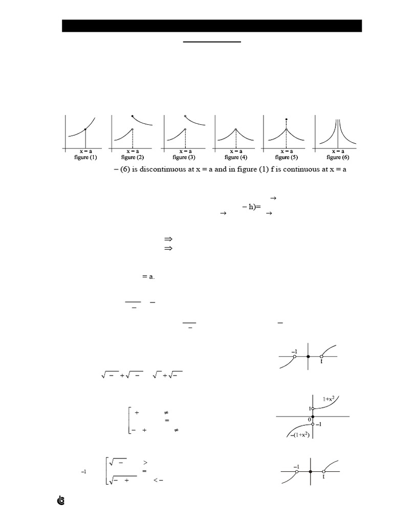 Continuity & Derivability-2 (TN) Faculty | PDF