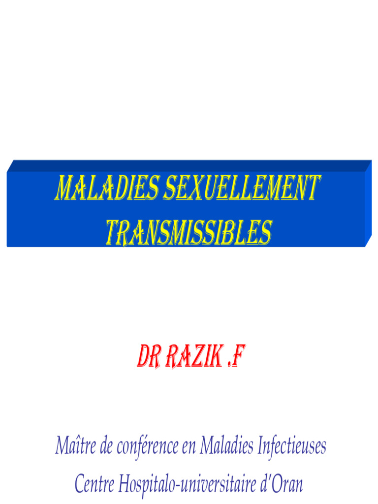 TD infections-sexuellement-transmissibles | PDF