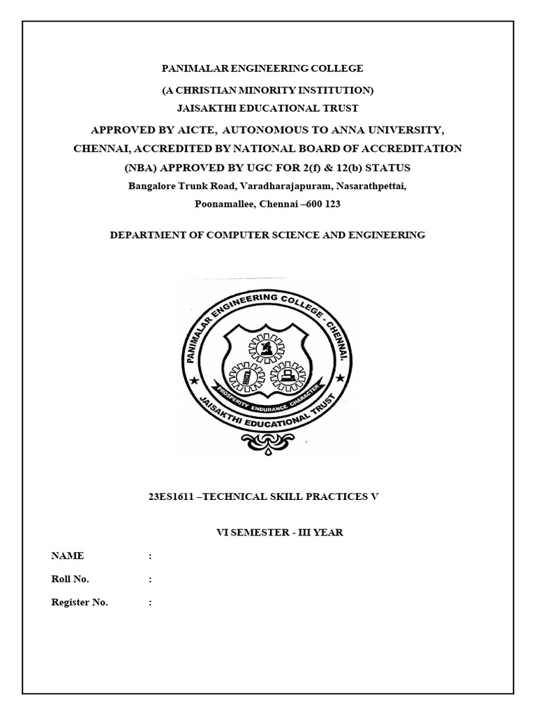 Tsp Record (Sample) | PDF