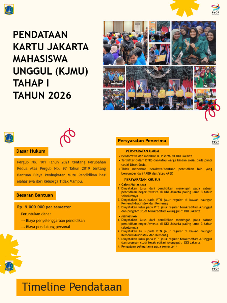 PPT P4OP Tentang Pendataan Tahap 1 2026 | PDF