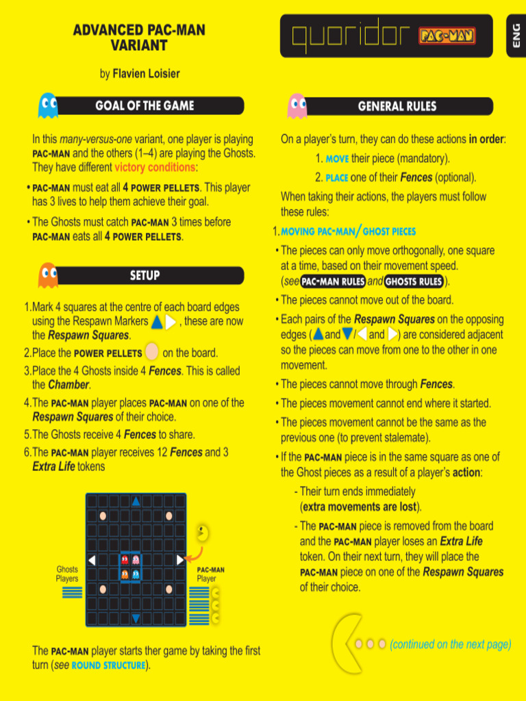Pac Man PTBR Layout | PDF