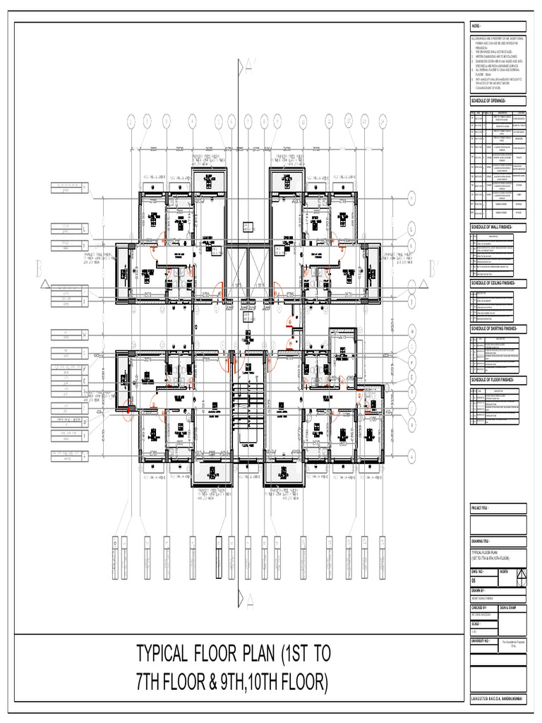 Wd Typical Floor Plan | PDF