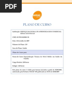 Plano de Curso Senac-SP