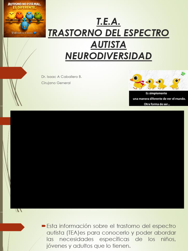 Tea Transtorno Del Especto Autista | PDF | Autismo | Ciencias del ...