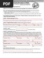 Minnesota Articles of Incorporation