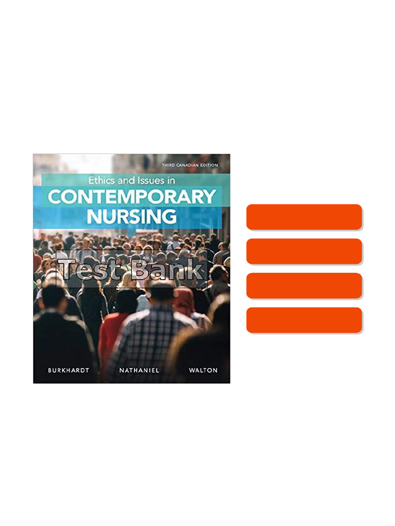 Ethics and Issues in Contemporary Nursing Canadian 3rd Edition ...