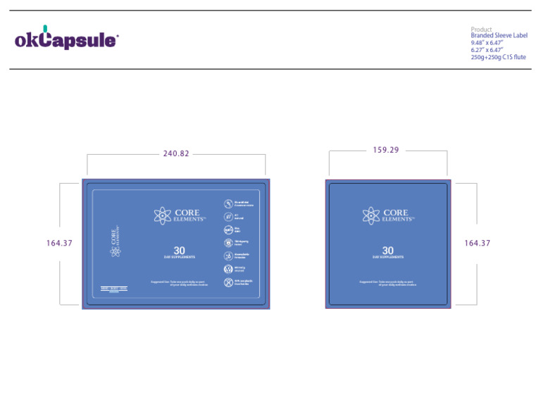 Sleeve_dieline Designs Label | PDF