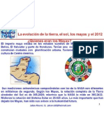 La Evolucion de La Tierra El Sol Los Mayas y El 2012final