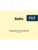 Salts: Prepared by Alrick Moodie