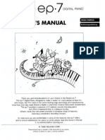 Roland Ep-7 Manual