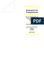 Evaluación de Competencias en EBA