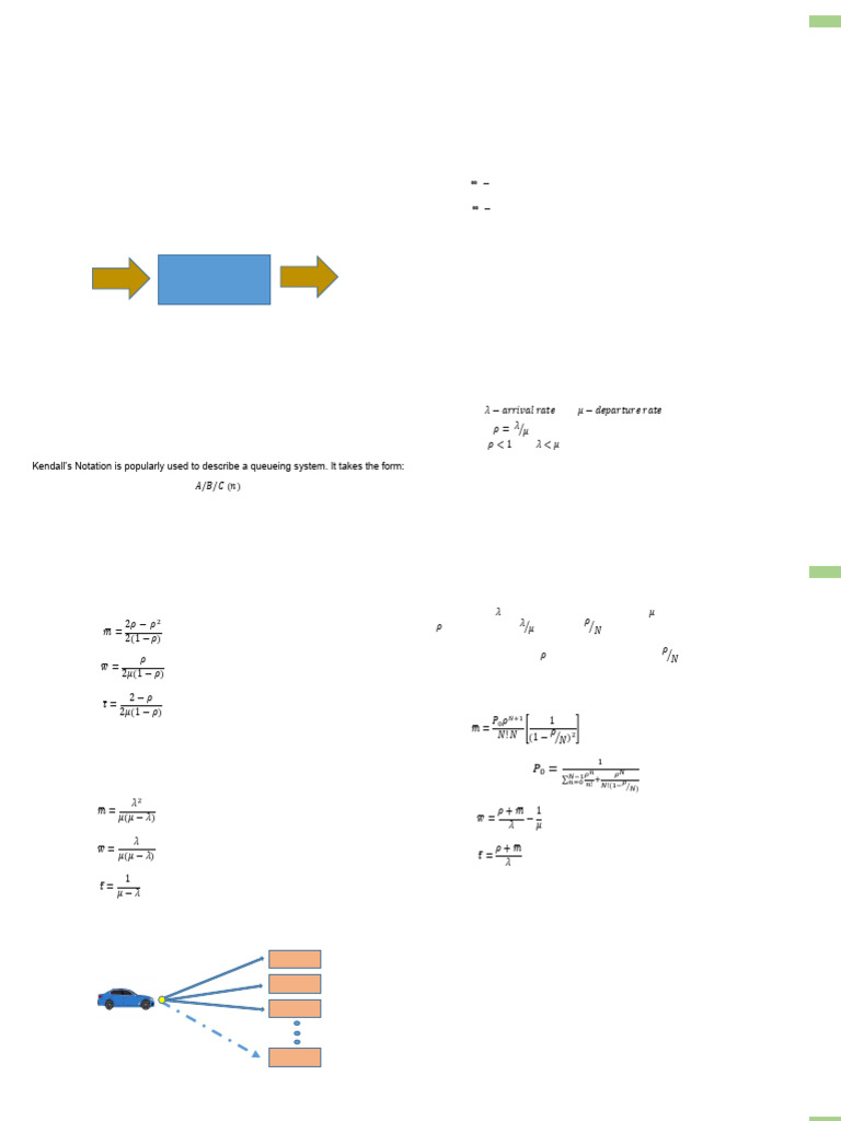 PTE Module 5 Queueing Theory | PDF | Probability Distribution ...