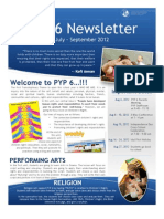 PYP 6 Who We Are Newsletter