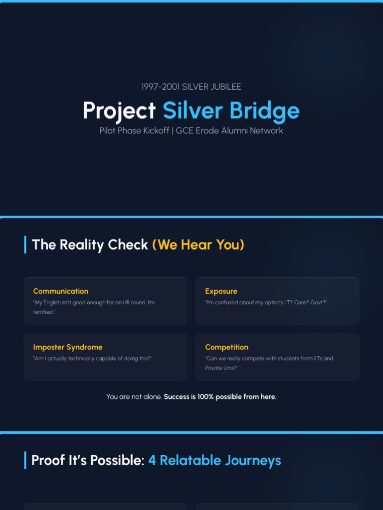 Project Silver Bridge | PDF