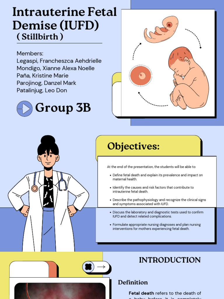 Nursing IUFD Notes | PDF