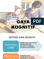 Gaya Kognitif