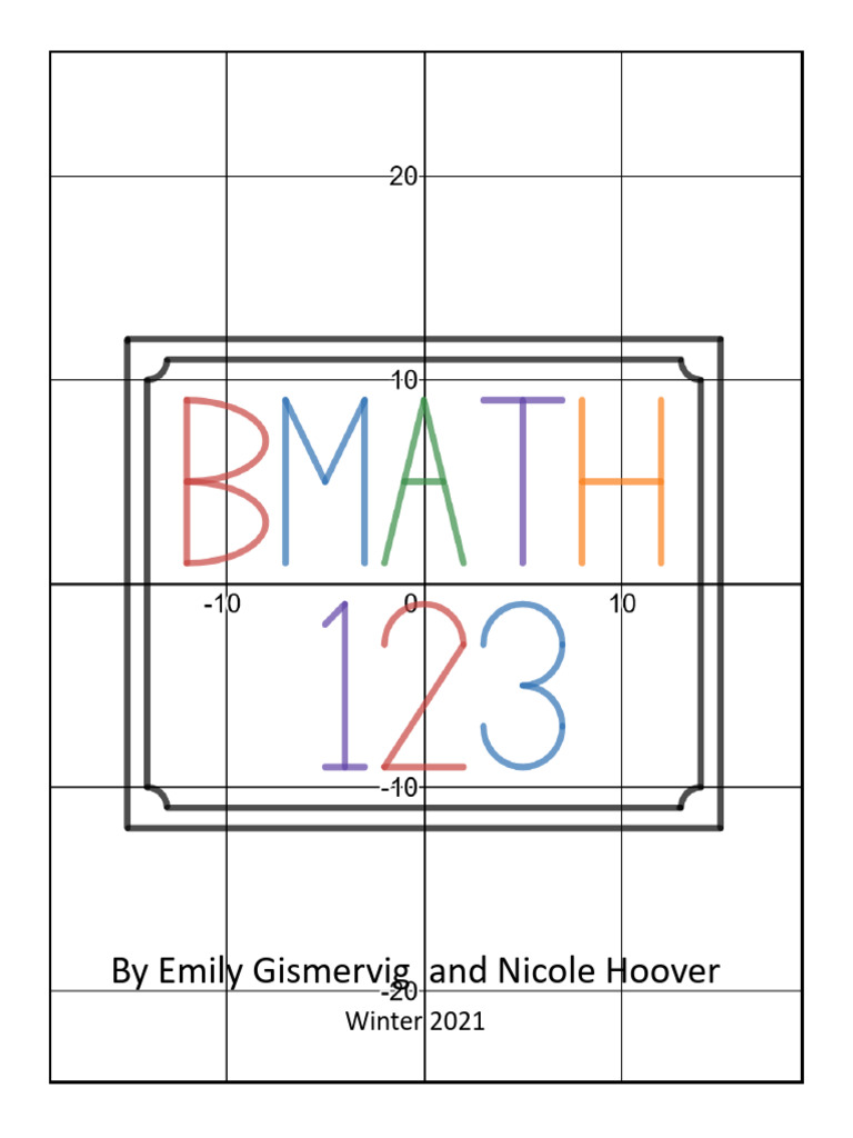 Pre-calculus, BMATH 123, All Complete Workbook | PDF