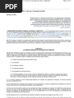 Instrução Normativa RFB nº 1.234, de 11 de janeiro de 2012 - [ Retenções por Orgãos Federais ]
