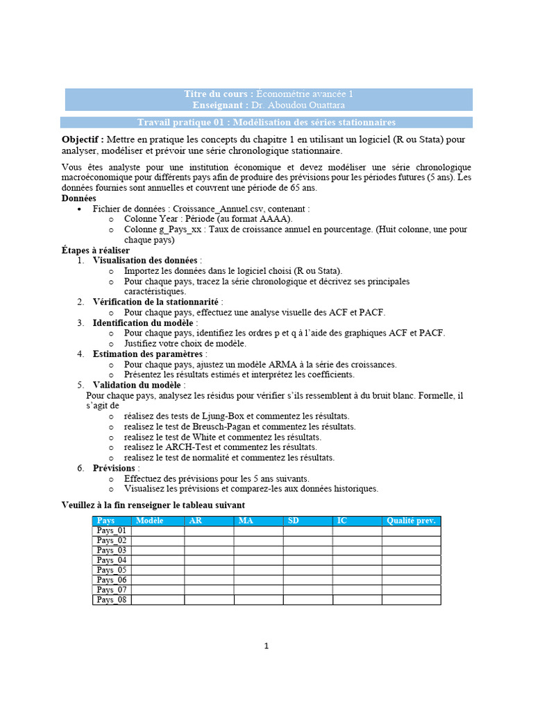 PG4_Econ TP 01 | PDF