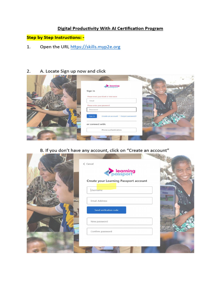 Step by Step Process of Digital Productivity With AI Certification ...