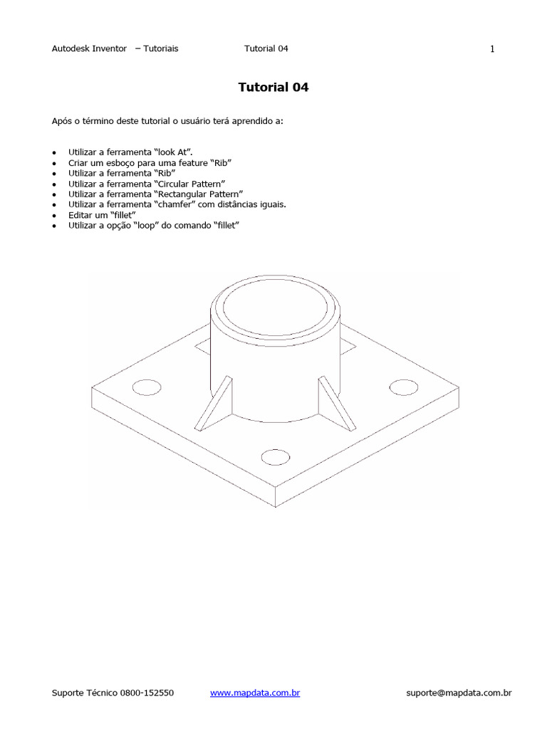 INVENTOR ais10 - tutorial 04 | PDF