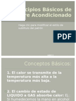 Principios Básicos de Aire Acondicionado