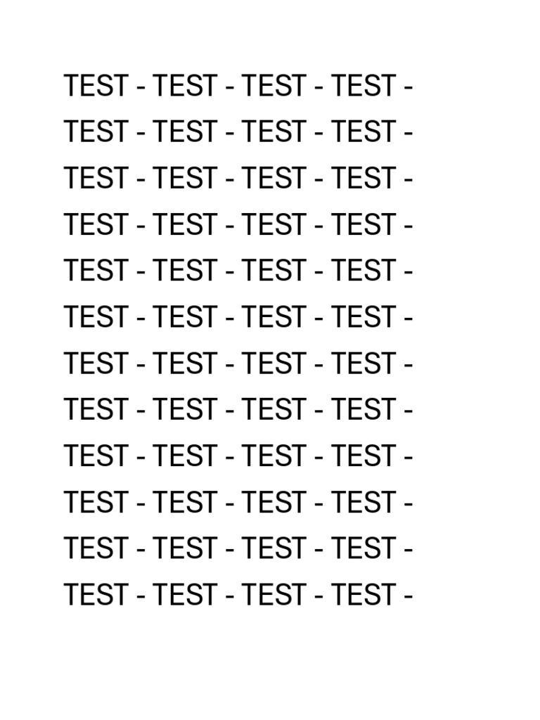 TEST3 | PDF