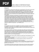 Generator Circuit-Breaker As A Means For A HILP Reduction Program
