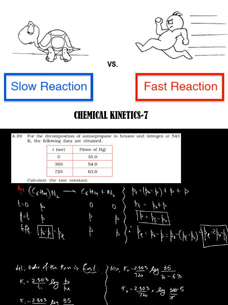 Chemical Kinetics | PDF