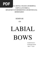 Palato-Labial Tooth Movement Z Spring: Uses | PDF | Dentistry ...