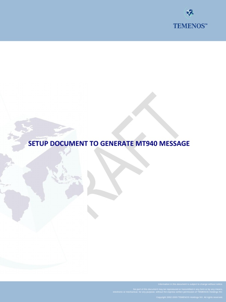 MT 940 Setup Procedure - v2 - Abl | PDF | Information Technology ...