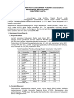 Bantul_ Informasi Laporan Penyelenggaraan Pemda Akhir Tahun Anggaran 2011