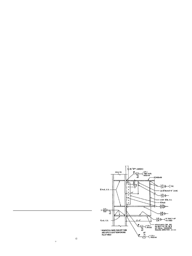 Analytical models and seismic design of Steel Haunches | PDF