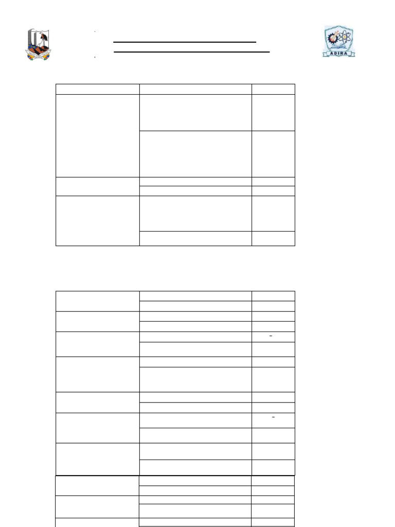 Grade 11 Timetable April 2026 Final (6) - 1 | PDF
